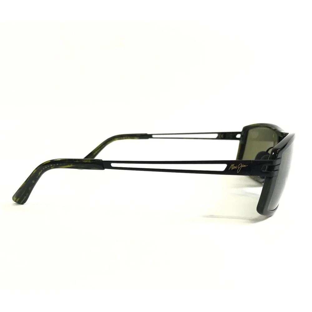 Maui Jim Sunglasses MALIHINI MJ702-15C Olive Stripe Frames with HT Maui Lenses